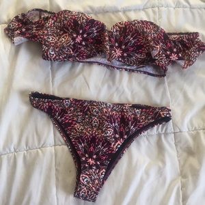 two piece swimsuit